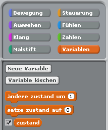 Neue Variable