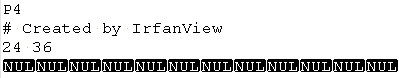 Darstellung mit Notepad++