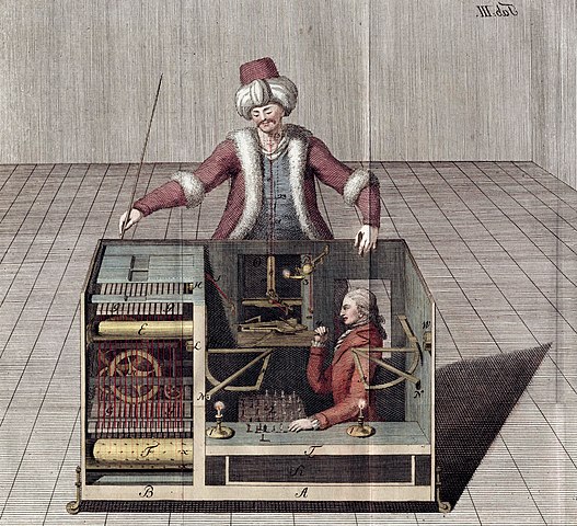 Der vermeintliche Schach-Roboter von Kempelen