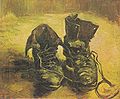 Schuhe gezeichnet von vanGogh