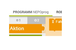 Aktionen in NEPO