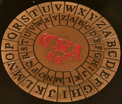 Bild einer Chiffrierscheibe