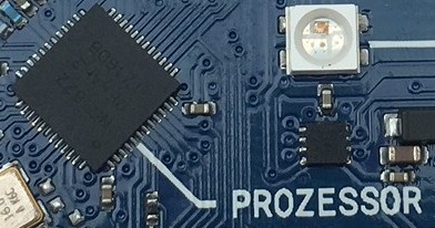 Prozessor des Calliope mini Prozessor