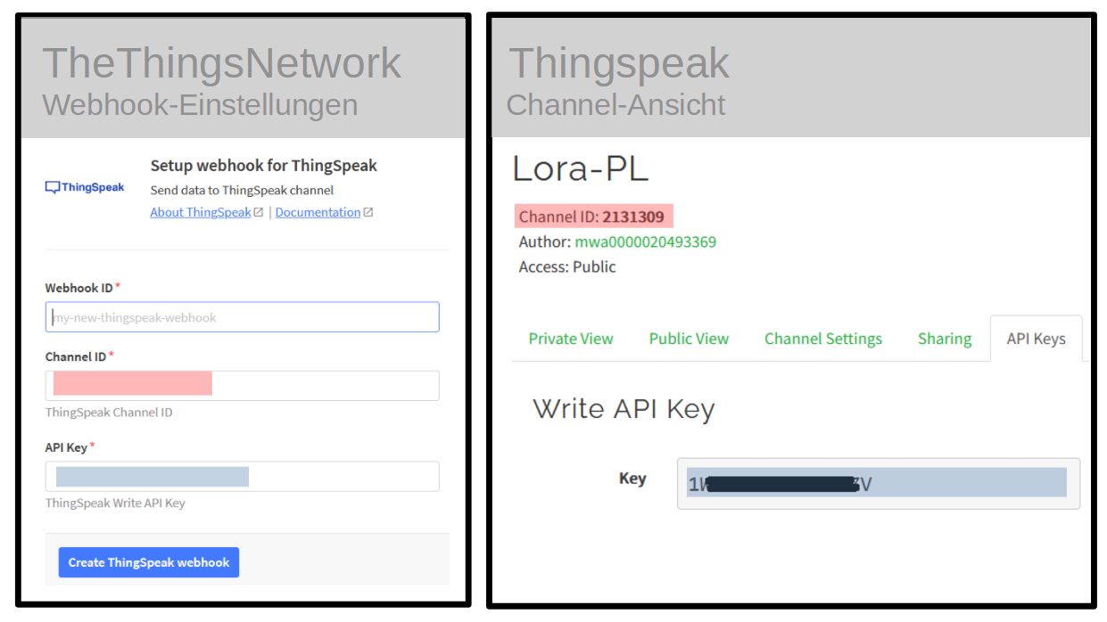 TTN-Webhook-Settings