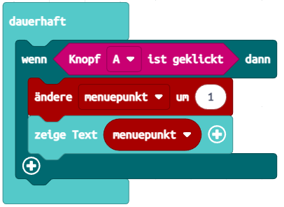 Screenshot erste L&ouml;sung