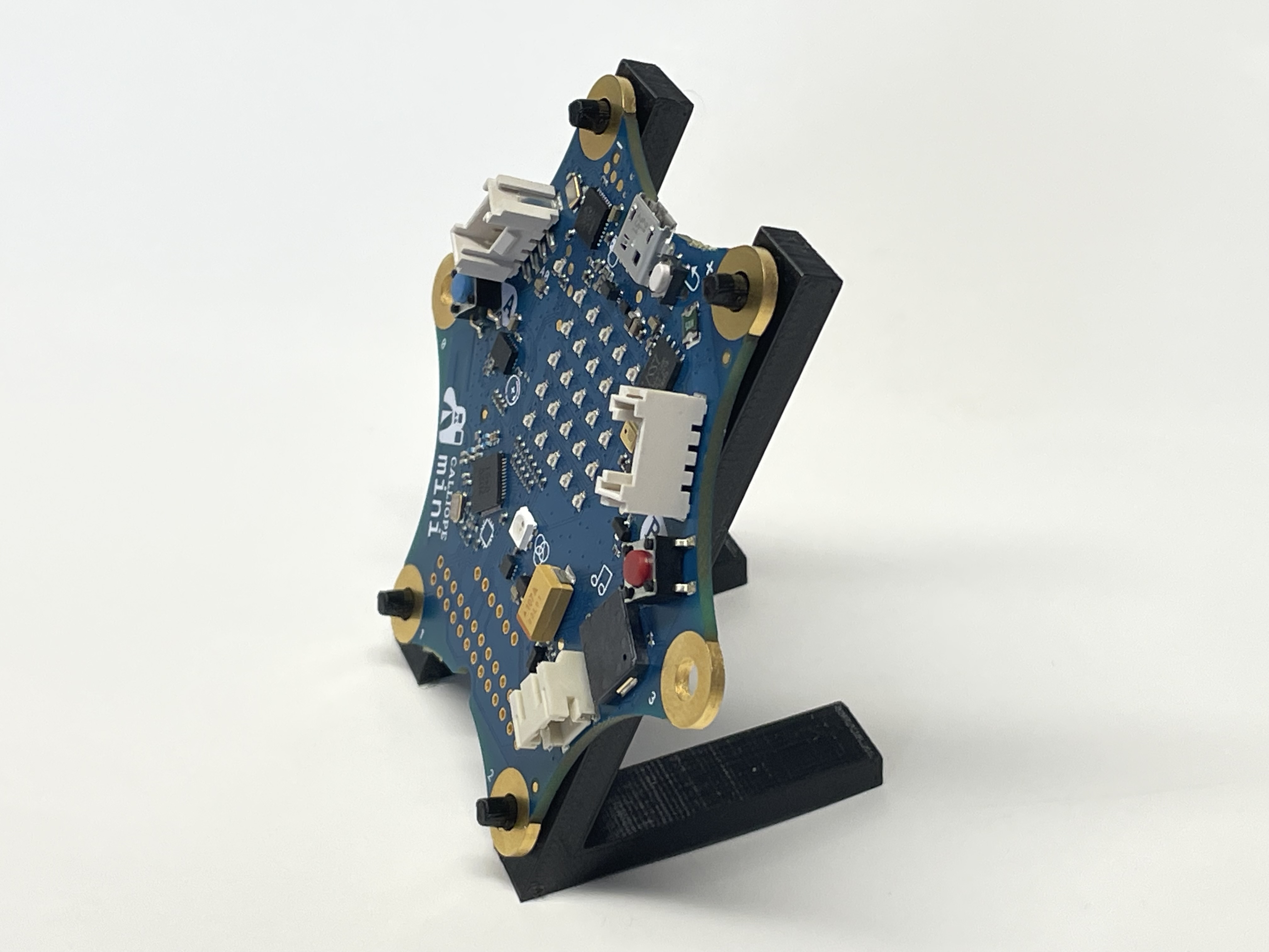 Halterung aus dem 3D-Drucker Halterung aus dem 3D-Drucker für Calliope aus 2 Ständern