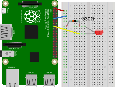 led-gesteuert Schaltbild