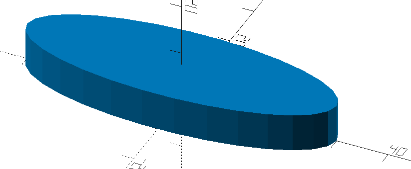 Zylinder mit elliptischer Grundfl&auml;che
