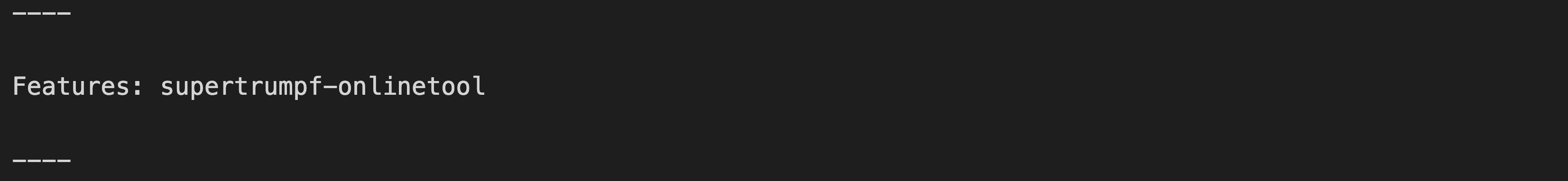 Beispielquelltext f&uuml;r die Einbindung des SVG Viewers &uuml;ber das Meta-Tag features