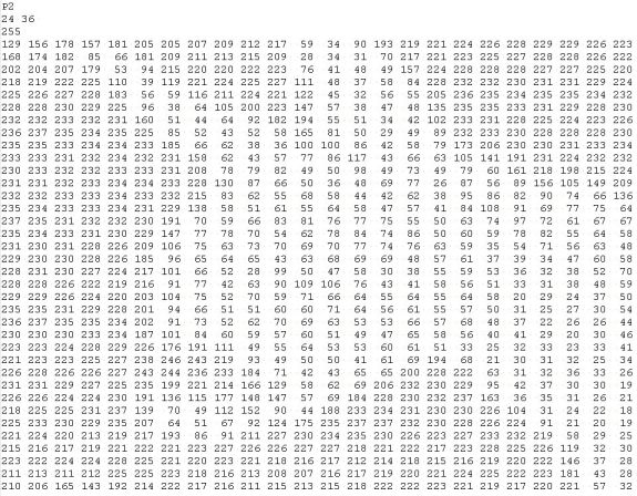 Quelltext zur pixelgrafik