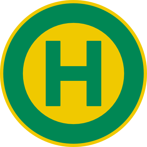 Haltestelle Kennzeichnung einer Halterstelle