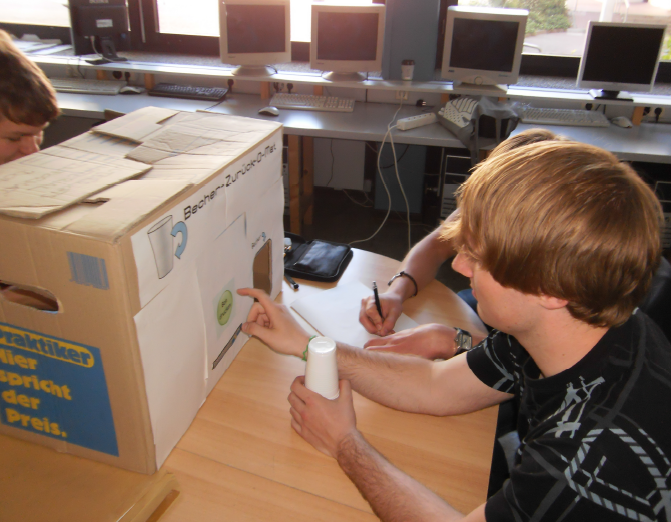 Becher-Zur&uuml;ck-O-Mat