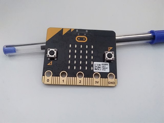 Microbit Abbildung eines BBC micro:bit