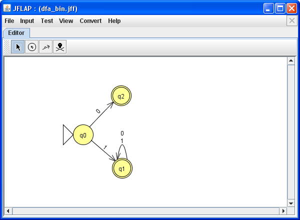 Akzeptor f&uuml;r Bin&auml;rzahlen