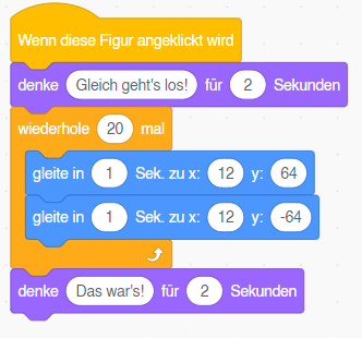 Programm mit Wiederholungsanweisung