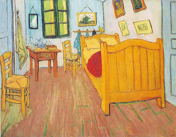 Zimmer (nach Vincent van Gogh) Zimmer - Gemälde von Van Gogh