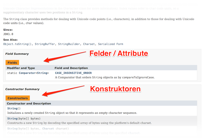 Klassendoku - Teil 2