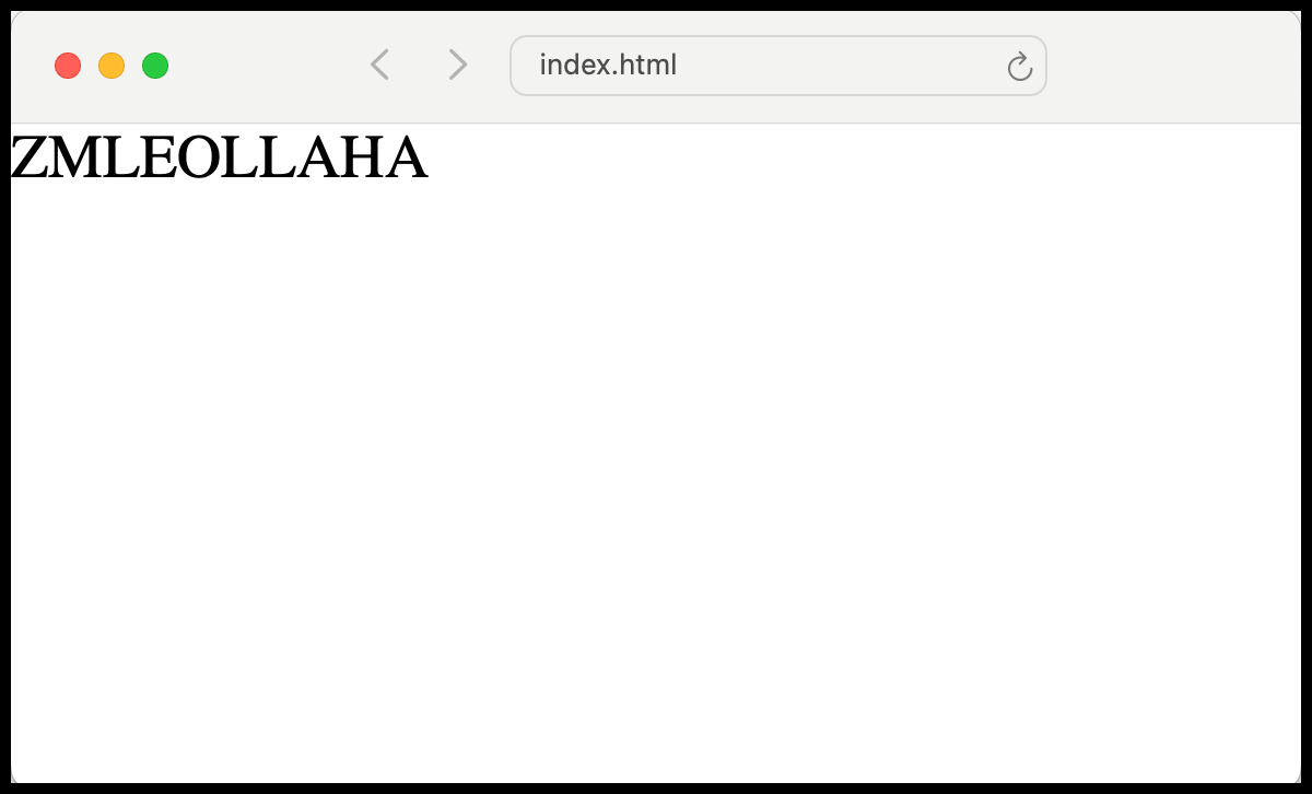 Make einfache Variante