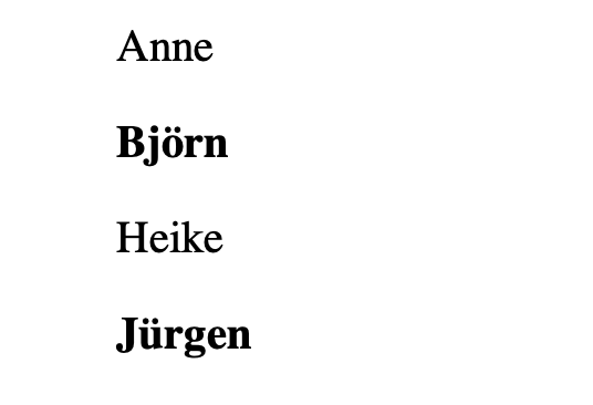 Namensliste