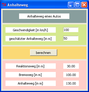 grafische Oberfl&auml;che