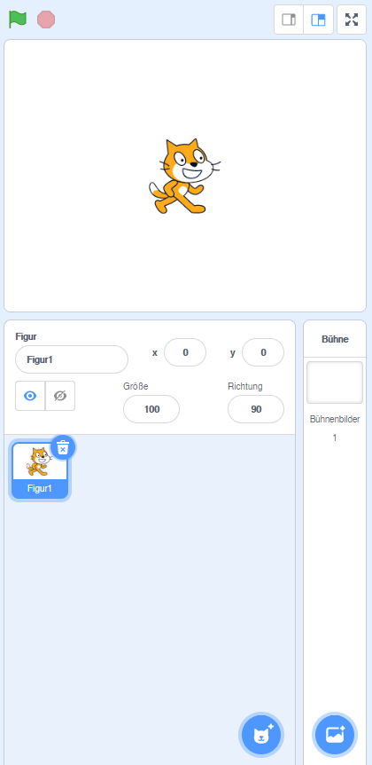 B&uuml;hne mit Katze