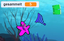 Star mit 2 M&uuml;ll-Objekten und einer Variablen