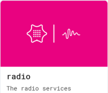 Men&uuml;punkt radio