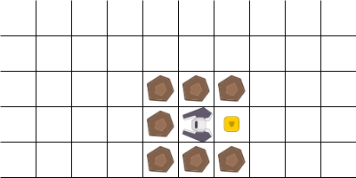 So soll die Welt nach Ausf&uuml;hrung des Programms aussehen